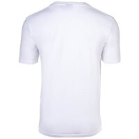 ellesse Herren T-Shirt, OLLIO, 2er Pack - Oberteil, Baumwolle, Rundhals, kurz, Logo, einfarbig Weiß 2XL