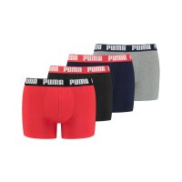PUMA Mens Boxer Shorts, 4-pack - Basic Boxer ECOM, Cotton...