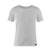 Bruno Banani Herren T-Shirt - Oberteil, Shirt, Multipack, Check Line 2.0, Polyamid, Rundhals, Logo, einfarbig