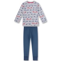 Sanetta Boys Pajamas - Nightwear, Pajamas, Cotton, Cars, long Grey/Blue 104