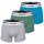 JOOP! Herren Boxer Shorts, 3er Pack - Trunks, Cotton Stretch, Vorteilspack, Logo