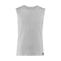 Bruno Banani Mens Tank Top - Check Line 2.0, Round Neck, Polyamide, Check, Logo, Solid Color
