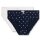 Sanetta Girls Rio Briefs, 2-Pack - Underwear, Underpants, Jersey, Dots White/Dark Blue 140