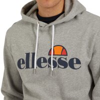 ellesse Mens Hoodie GOTTERO - Sweatshirt, Sweater, Hood, Long Sleeve, Logo Print Grey 3XL (XXX-Large)