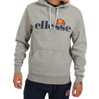 ellesse Mens Hoodie GOTTERO - Sweatshirt, Sweater, Hood, Long Sleeve, Logo Print Grey 3XL (XXX-Large)