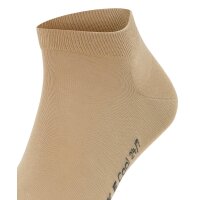 FALKE Mens Sneaker - Cool 24/7, socks, climate active sole, solid colours Beige 7-8 UK