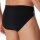 SCHIESSER Herren Slip 6er Pack - Rio Slip 95/5, Cotton Stretch, Seitenstreifen Schwarz S