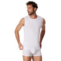 SCHIESSER Mens undershirt 4-pack - series "95/5", tank top, round neck, S-4XL White 3XL (3X-Large)