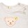 Steiff Baby T-Shirt - Basic, Short Sleeve, Teddy Application, Cotton Stretch, Plain Grey 80