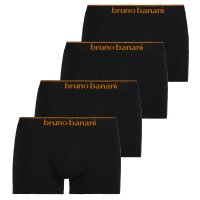 Bruno Banani Mens Boxer Shorts, 2-pack - Quick Access, underpants, solid color, cotton Black S (Small)