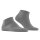 FALKE Mens Sneaker Socks - Sensitive London, Socks, Cotton, Logo, solid color Grey 43-46