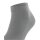 FALKE Mens Sneaker Socks - Sensitive London, Socks, Cotton, Logo, solid color Grey 43-46