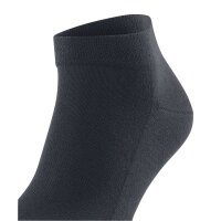 FALKE Mens Sneaker Socks - Sensitive London, Socks, Cotton, Logo, solid color Dark blue 39-42