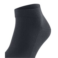FALKE Mens Sneaker Socks - Sensitive London, Socks, Cotton, Logo, solid color Dark blue 43-46