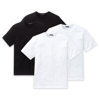 SCHIESSER Herren American T-Shirt 4er Pack - 1/2 Arm,...