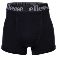 ellesse Mens Boxer Shorts, 7 Pack - Yema 7 Pack Boxer Shorts, Logo, Cotton Stretch Black/coloured M (Medium)