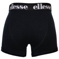 ellesse Mens Boxer Shorts, 7 Pack - Yema 7 Pack Boxer Shorts, Logo, Cotton Stretch Black/coloured M (Medium)