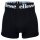 ellesse Herren Boxer Shorts, 7er Pack - Yema 7 Pack Boxer Shorts, Logo, Cotton Stretch Schwarz/Bunt M
