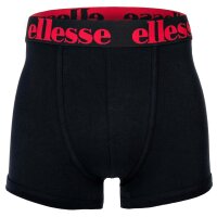 ellesse Mens Boxer Shorts, 7 Pack - Yema 7 Pack Boxer Shorts, Logo, Cotton Stretch Black/coloured 5XL (XXXXX-Large)