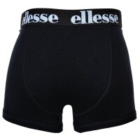 ellesse Mens Boxer Shorts, 7 Pack - Yema 7 Pack Boxer Shorts, Logo, Cotton Stretch Black/coloured 5XL (XXXXX-Large)