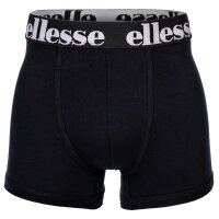 ellesse Mens Boxer Shorts, 7 Pack - Yema 7 Pack Boxer Shorts, Logo, Cotton Stretch Black/coloured 5XL (XXXXX-Large)