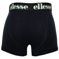 ellesse Herren Boxer Shorts, 7er Pack - Yema 7 Pack Boxer Shorts, Logo, Cotton Stretch Schwarz/Bunt 6XL