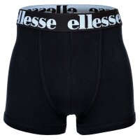 ellesse Mens Boxer Shorts, 7 Pack - Yema 7 Pack Boxer Shorts, Logo, Cotton Stretch Black/coloured 6XL (XXXXXX-Large)