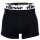 ellesse Herren Boxer Shorts, 7er Pack - Yema 7 Pack Boxer Shorts, Logo, Cotton Stretch Schwarz/Weiß M