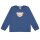 Steiff childrens sweatshirt - teddy application, squeaker, cotton stretch, uni