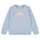 Steiff childrens sweatshirt - teddy application, squeaker, cotton stretch, uni
