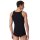 SCHIESSER Herren Unterhemd 3er Pack - Sport-Jacke, ohne Arm, Original Feinripp, einfarbig Schwarz M