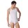 SCHIESSER Mens Undershirt - Sport Jacket, without sleeves, Original Rib, plain White M (Medium)