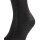 FALKE Mens Socks - Tiago, Socks, Cotton, Logo, long, solid color Dark gray 43-44