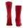 FALKE Mens Socks - Tiago, Socks, Cotton, Logo, long, solid color Red 45-46