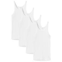 SCHIESSER Unterhemd 2er Pack - Original Doppelripp, Sport-Jacke, ärmellos White 2XL (2X-Large)