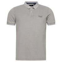 Superdry Herren Poloshirt - Vint Destroy Polo, Kurzarm, Knopfleiste, Baumwolle