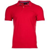 Superdry Herren Poloshirt - Vint Destroy Polo, Kurzarm, Knopfleiste, Baumwolle Rot XL