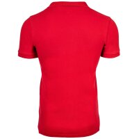 Superdry Herren Poloshirt - Vint Destroy Polo, Kurzarm, Knopfleiste, Baumwolle Rot XL