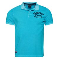 Superdry Herren Poloshirt - Vintage Superstate, Kurzarm, Knopfleiste, Baumwolle