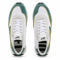 DIESEL Herren Sneaker - S-RACER LC, Schnür-Schuhe, Leder Weiß/Grün EUR 41