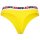 DIESEL Womens String 3-Pack - UFST-Stars-Threepack, Thong, Panties, Cotton Stretch Black/Purple/Yellow L (Large)
