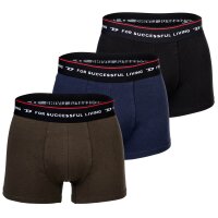 DIESEL Herren Boxershorts, 3er Pack - UMBX-DAMIENTHREEPACK, Trunks, Cotton Stretch