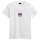 GANT Mens T-Shirt - SHIELD T-SHIRT, round neck, short sleeve, cotton, print White L (Large)