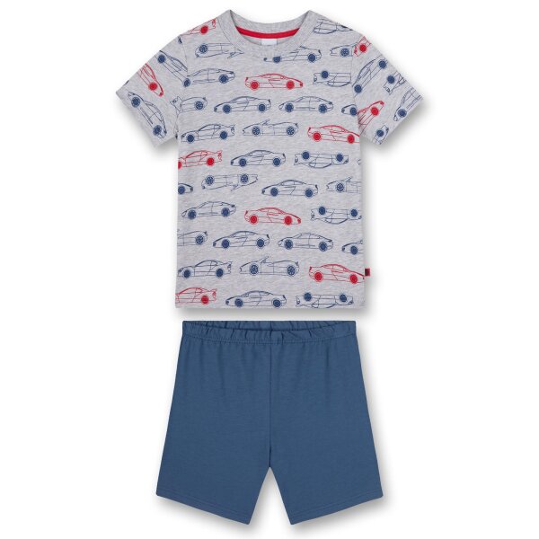 Sanetta Boys Pajama Set 2-pcs - Short, Shorty, Children, Cars, 104-140