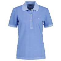 GANT Ladies Polo Shirt - SUNFADED POLO PIQUE, half-sleeved, collar with button placket, uni