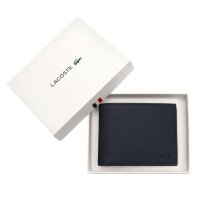 LACOSTE Mens Wallet, Imitation leather - S Billfold Coin, 9x11,x2cm (HxLxW) Blue