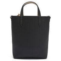 LACOSTE Damen Handtasche - ANNA Vertical Shopping Bag, Wendetasche, Two Tone, 29x22x10cm (HxBxT) Schwarz/Beige