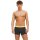 JACK&JONES Herren Boxershorts, 7er Pack - JACVITO SOLID, Trunks, Baumwoll-Stretch, Logo Schwarz/Bunt M