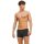 JACK&JONES Herren Boxershorts, 7er Pack - JACVITO SOLID, Trunks, Baumwoll-Stretch, Logo Schwarz/Bunt L