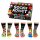 United Oddsocks Mens Socks, 6 Socks Pack - Stockings, Motto Socks Addict 39-46 (UK 6-11)